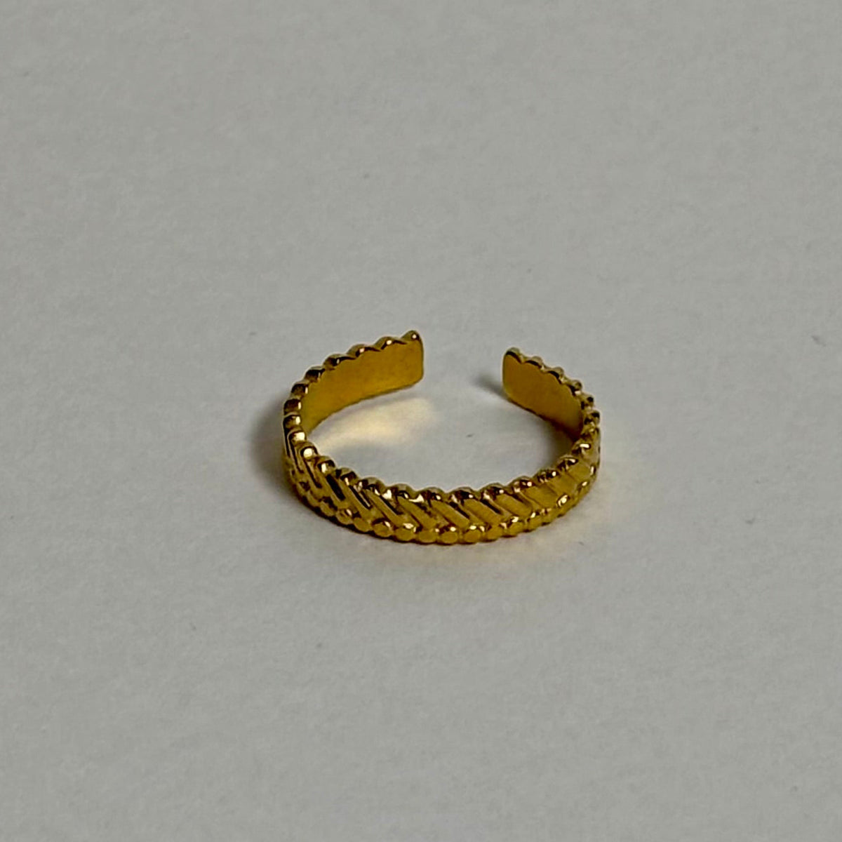 Stainless Steel Ring (Adjustable)