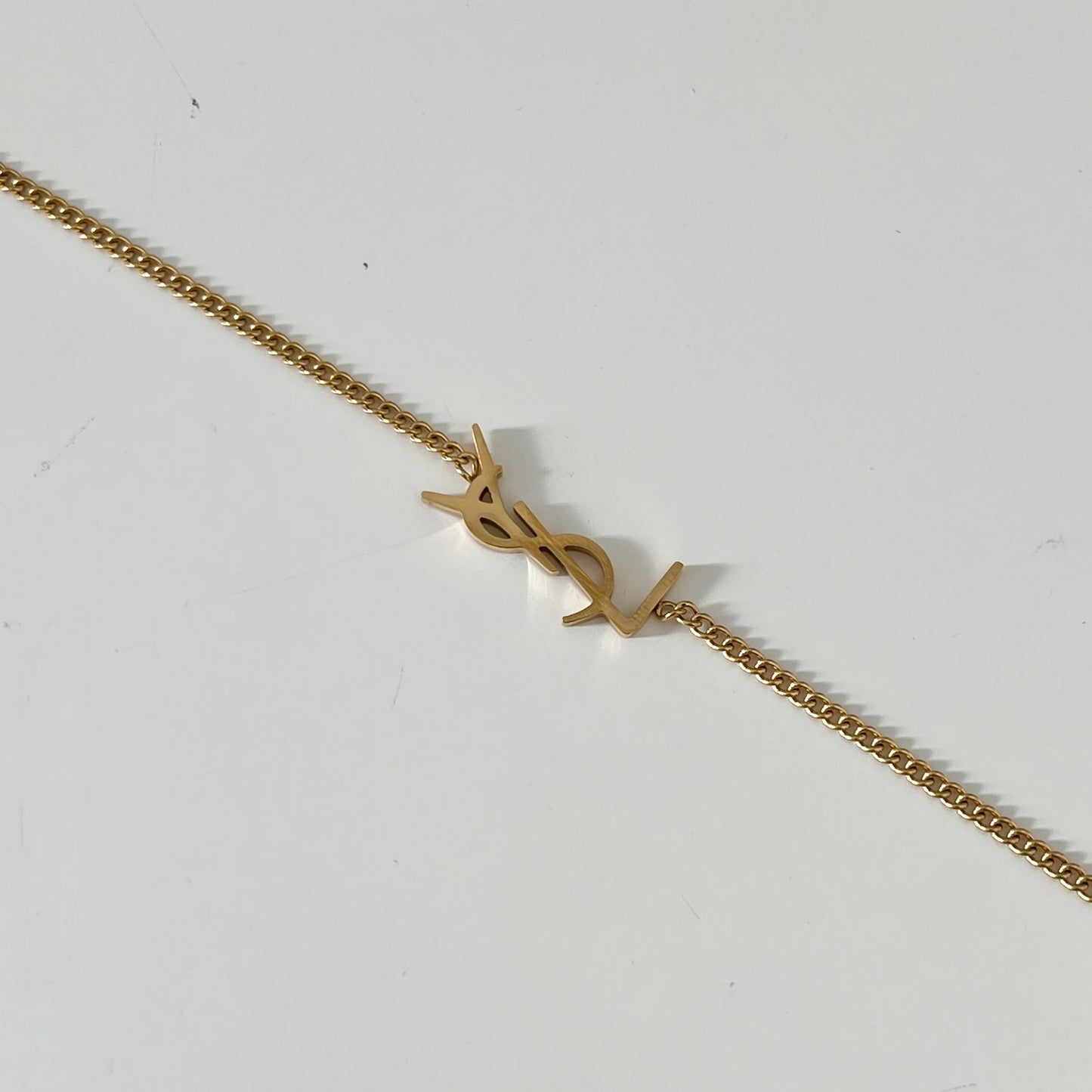 Gold Y*S*L Bracelet