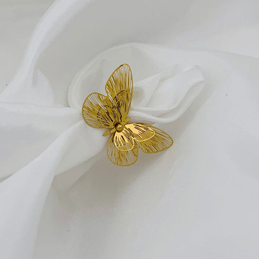 Premium Butterfly Ring (Adjustable)