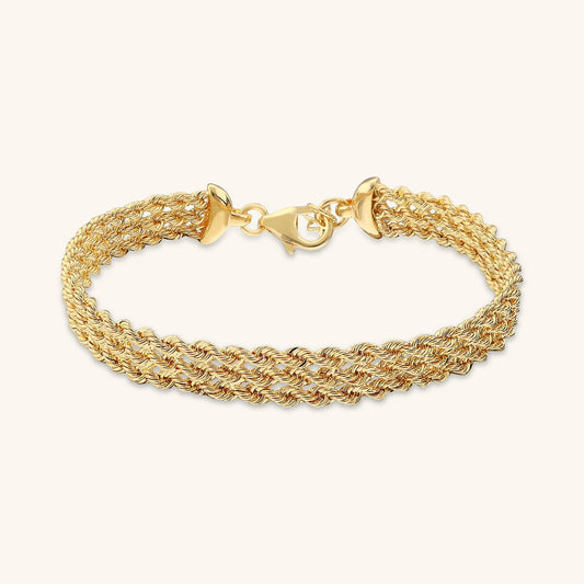 Three Layers Rope Bracelet