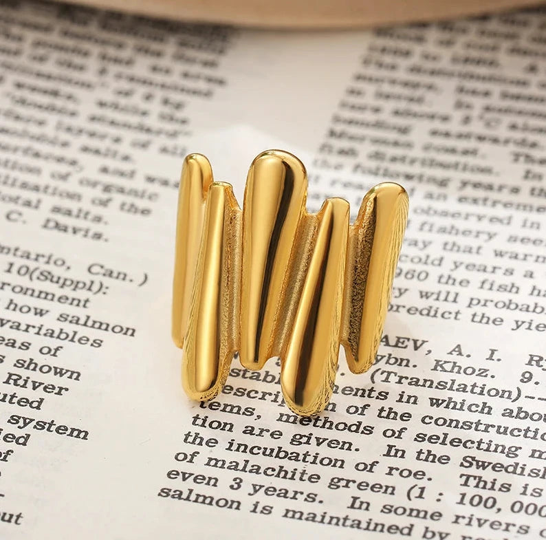 Stainless Steel Ring (Adjustable)