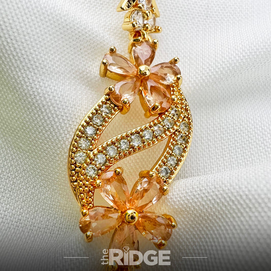 Blush Bloom Gold Bracelet