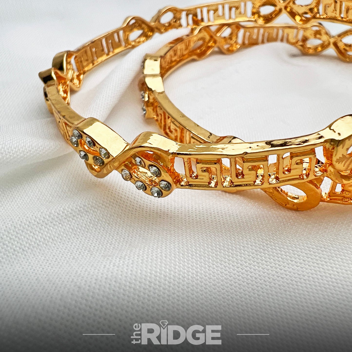 Bow Bloom Bangles – Floral Detail