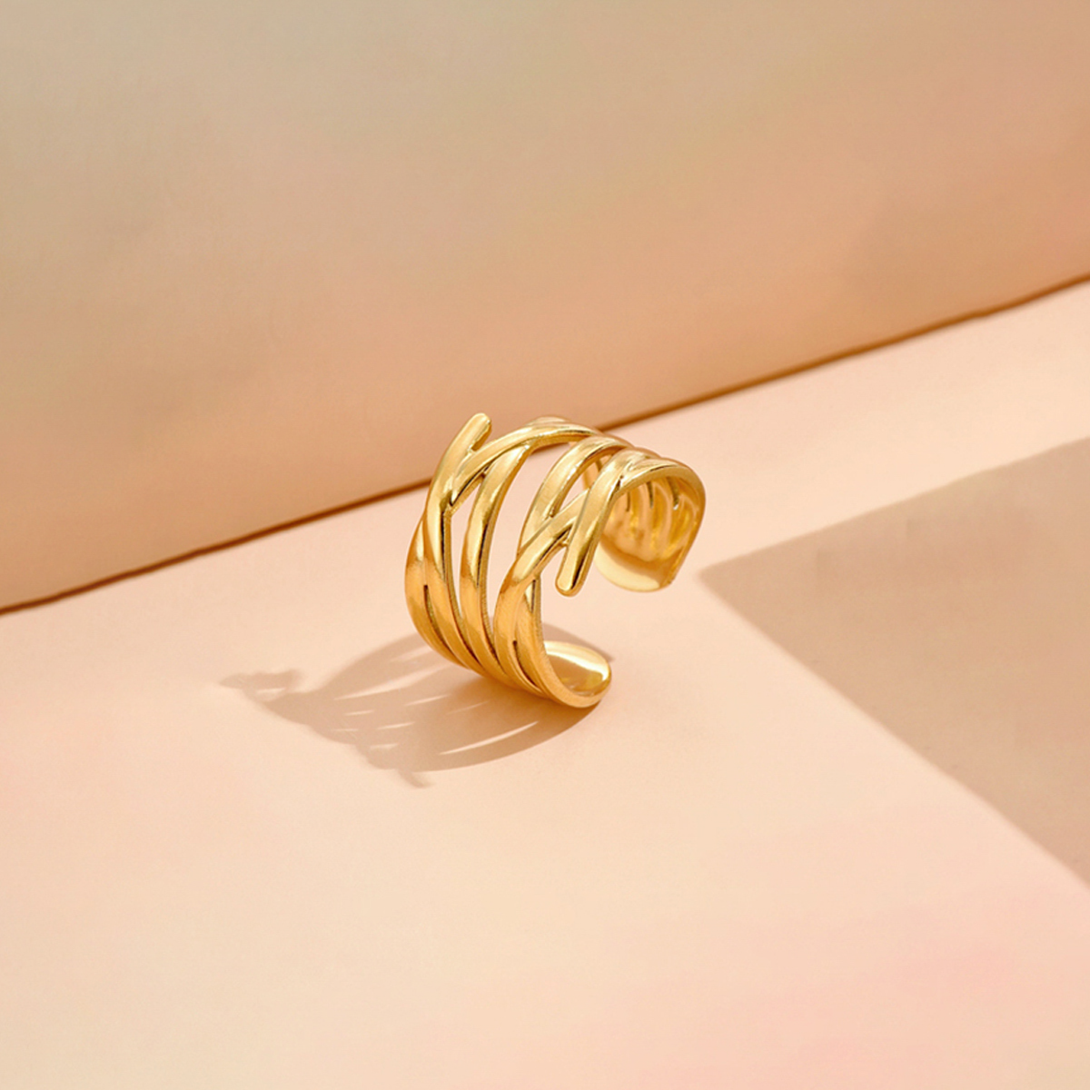Stainless Steel Ring (Adjustable)
