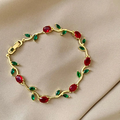 Tulip Bracelet - Red