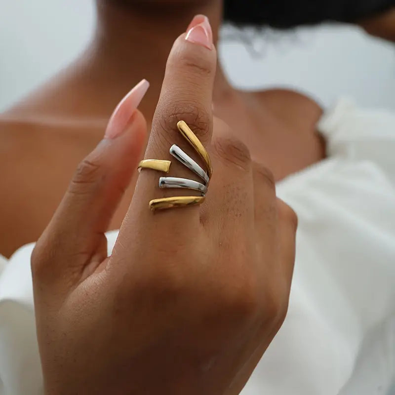 Stainless Steel Ring (Adjustable)