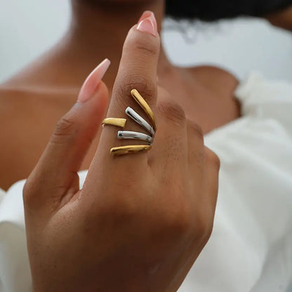 Stainless Steel Ring (Adjustable)