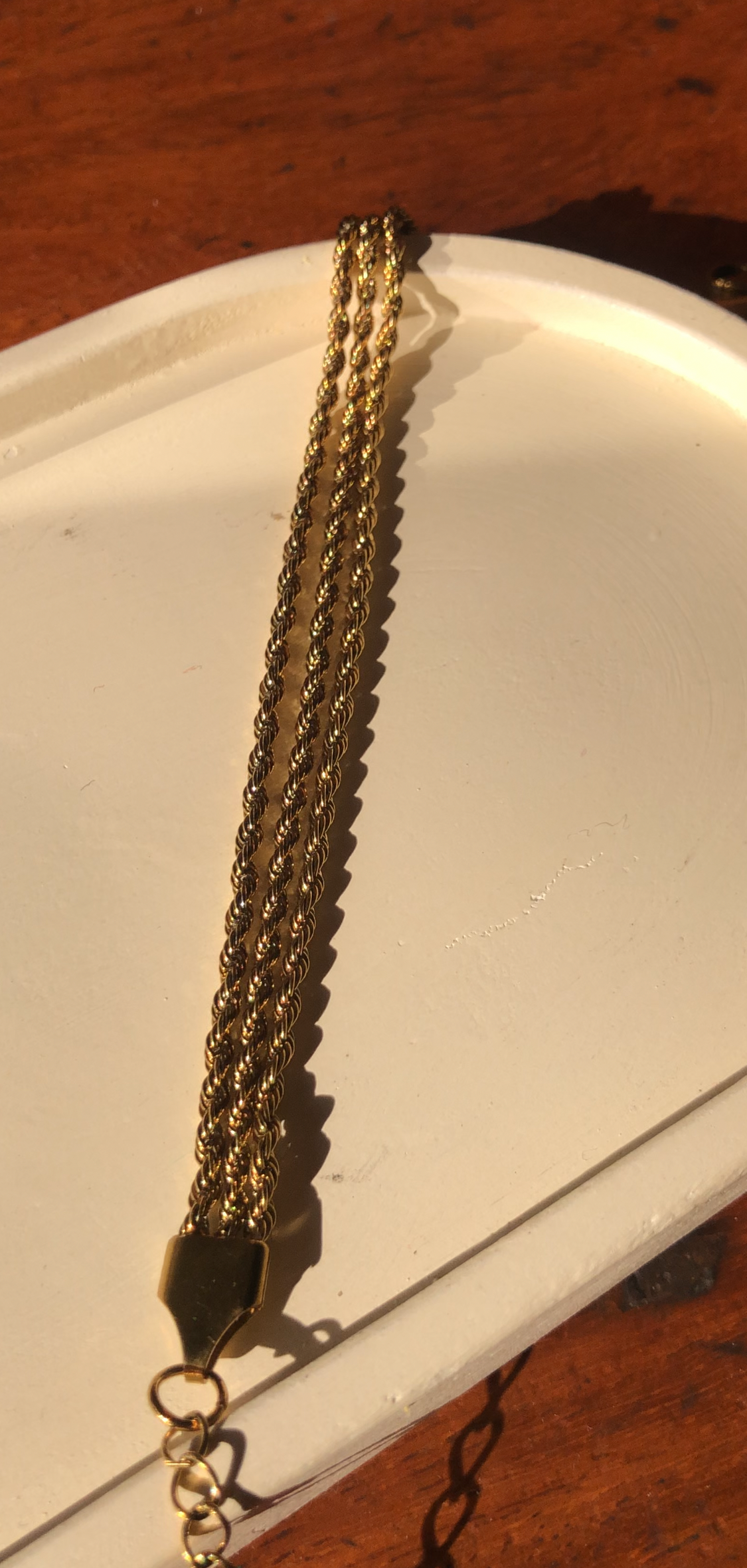 Three Layers Rope Bracelet