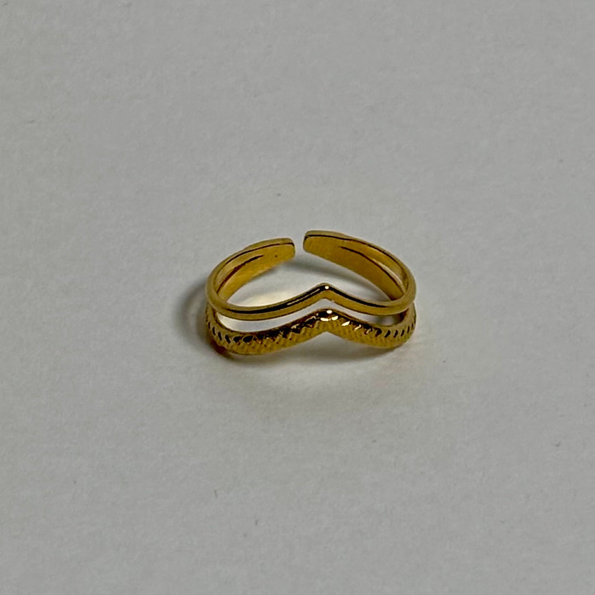 Stainless Steel Ring (Adjustable)