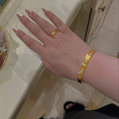 Cartier Bangle - Gold Plated