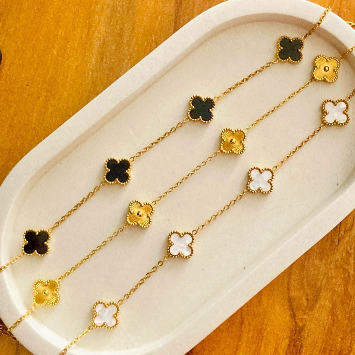 Clover Bracelets - Pack of 3