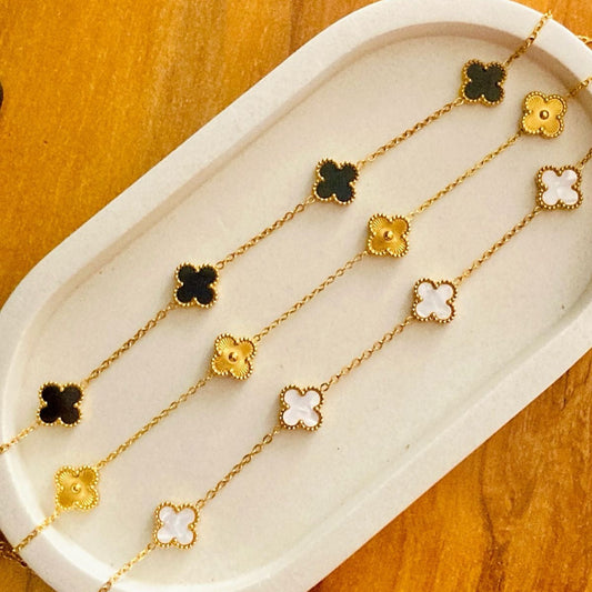 Clover Bracelets - Pack of 3