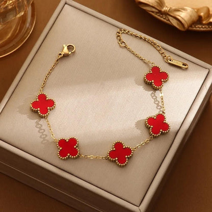 Red Clover Bracelet