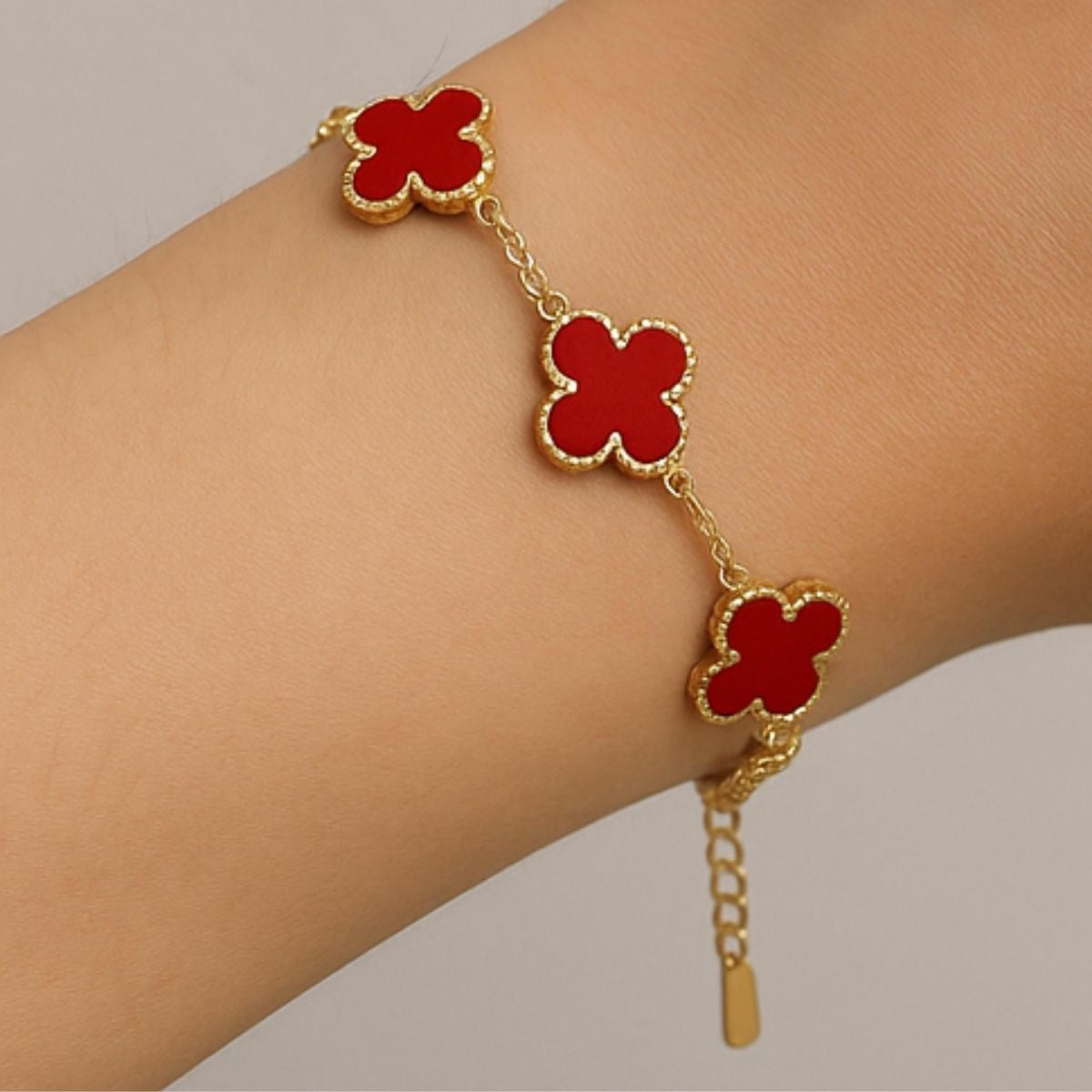 Red Clover Bracelet