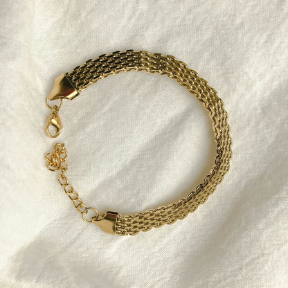 Aurelia Flat Link Bracelet