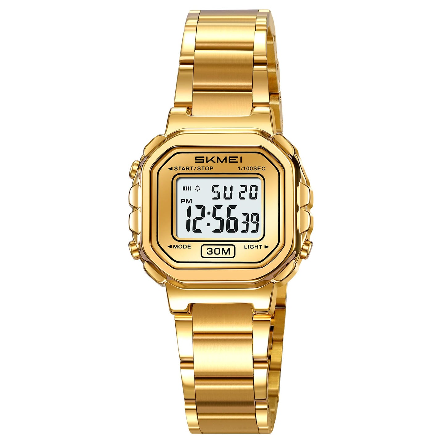 Premium SKMEI Gold Digital Watch