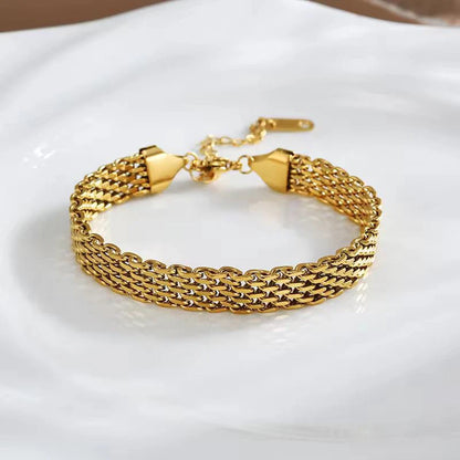 Aurelia Flat Link Bracelet