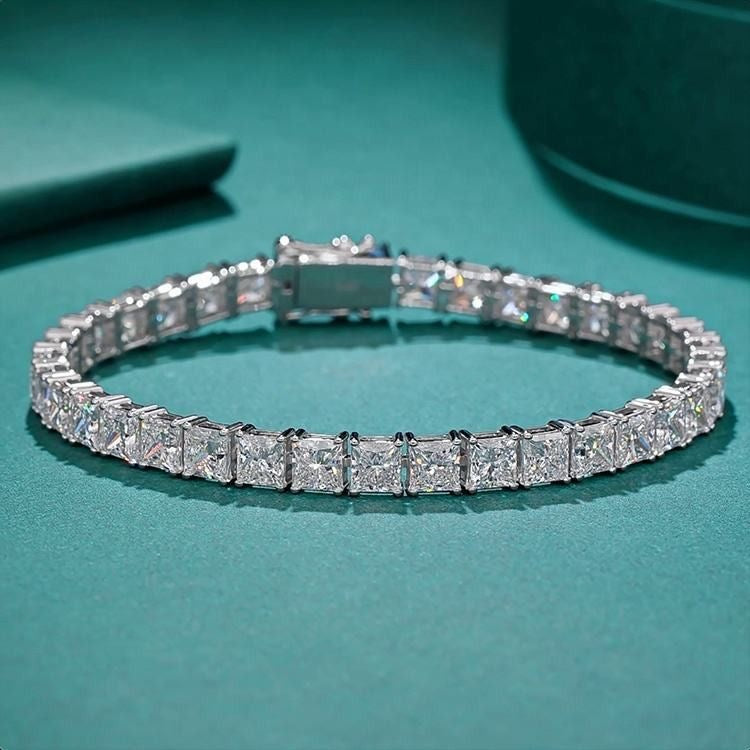 Tennis Bracelet [Square Shaped]