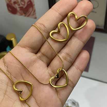 Hollow Heart Set [Set of 3]