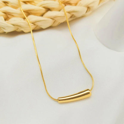 Nova Bar Gold Necklace
