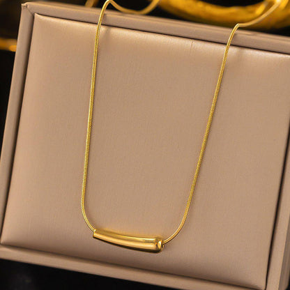 Nova Bar Gold Necklace