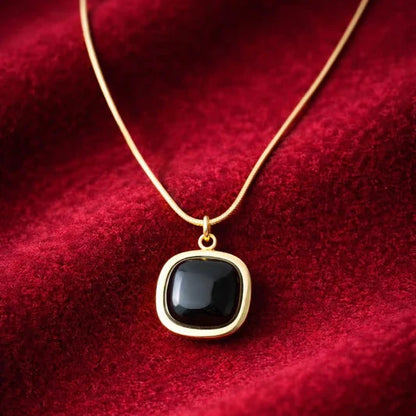 Midnight Muse Gold Pendant