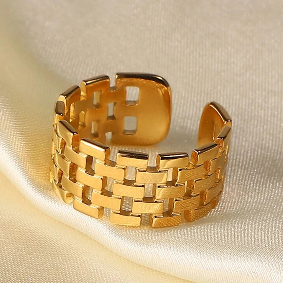 Stainless Steel Ring (Adjustable)