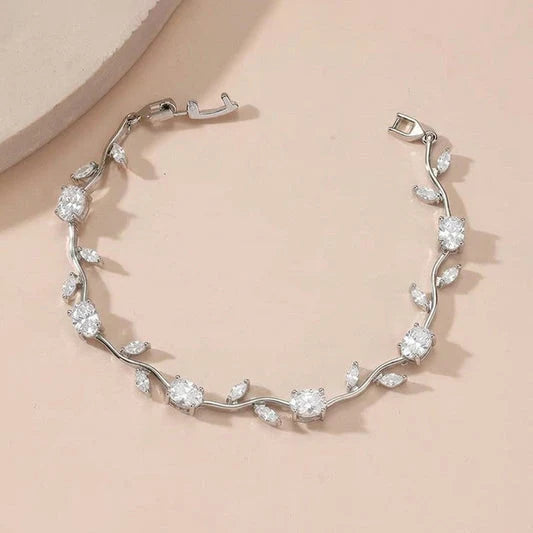 Tulip Bracelet - White