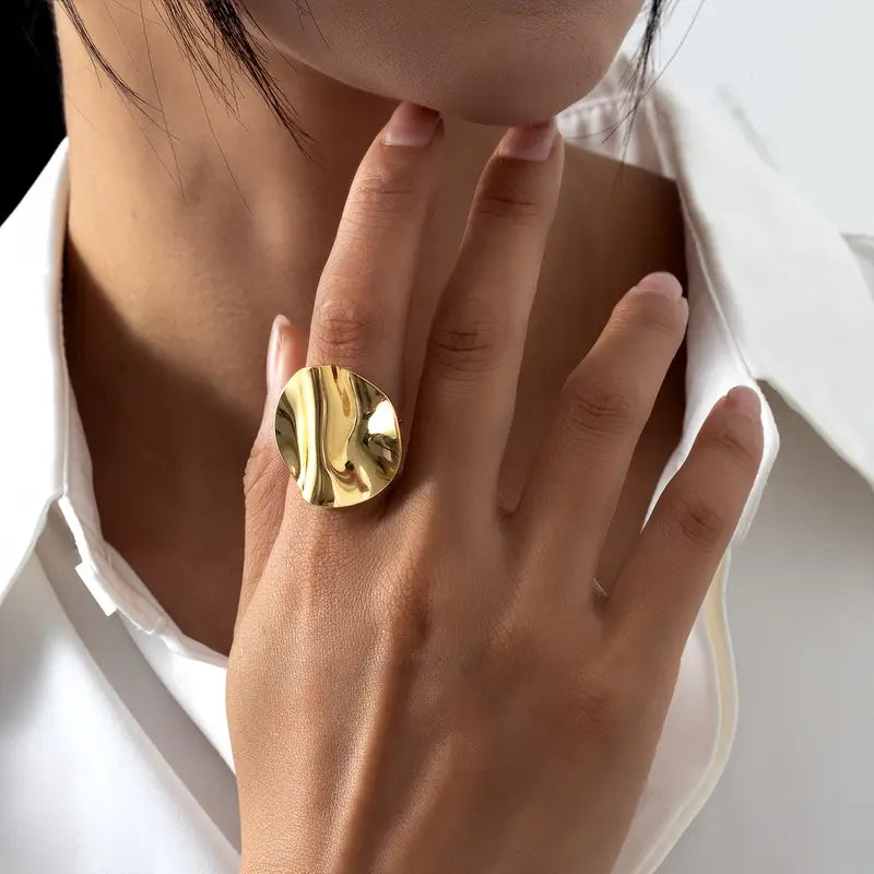 Stainless Steel Ring (Adjustable)