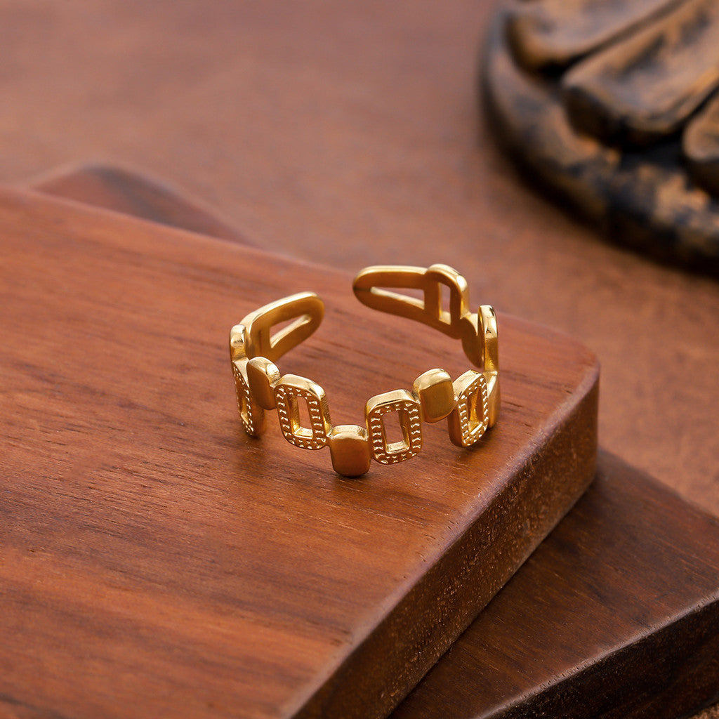 Stainless Steel Ring (Adjustable)