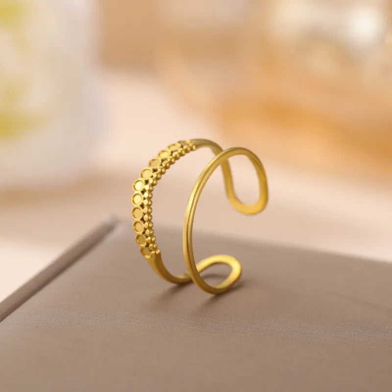 Stainless Steel Ring (Adjustable)