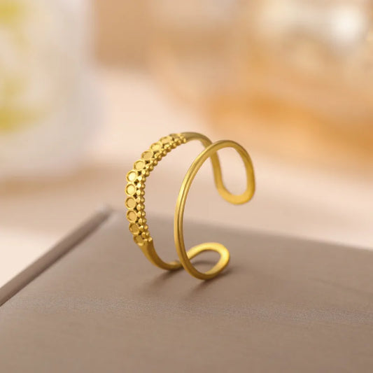 Stainless Steel Ring (Adjustable)