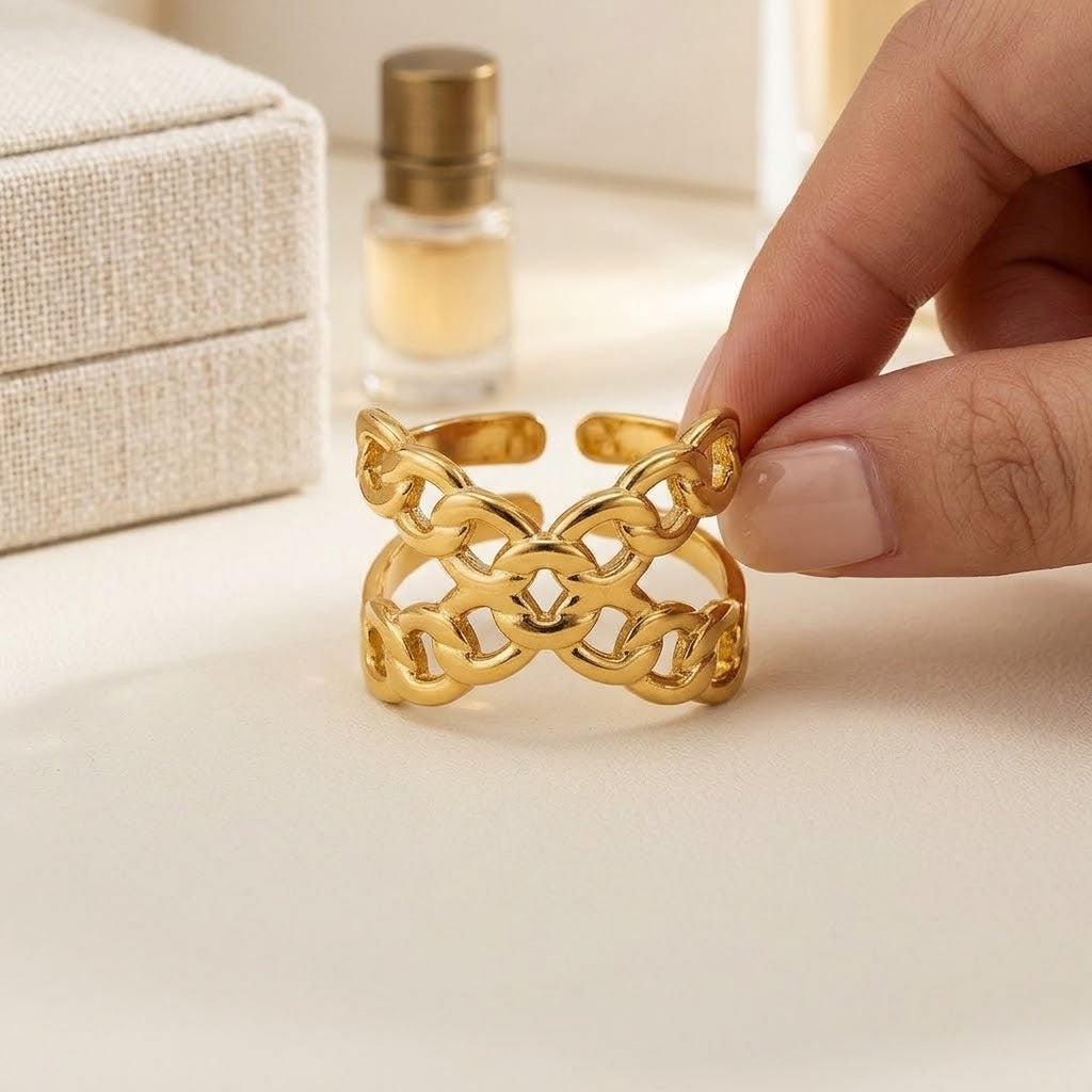Stainless Steel Ring (Adjustable)