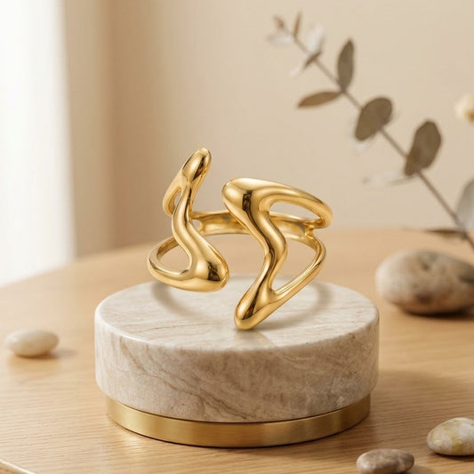Stainless Steel Ring (Adjustable)