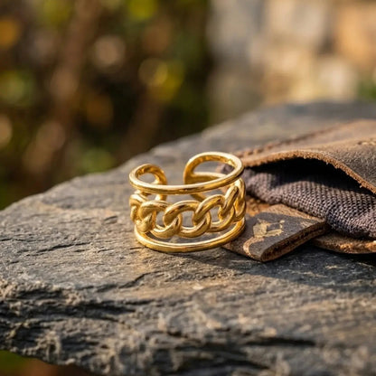 Stainless Steel Ring (Adjustable)