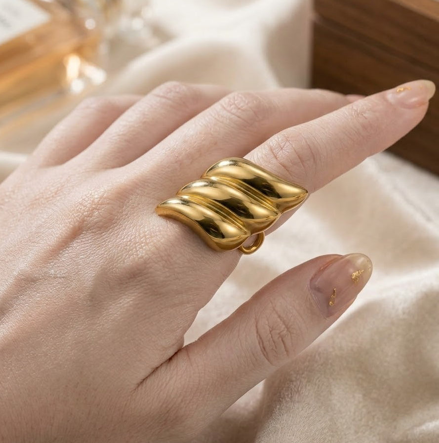 Stainless Steel Ring (Adjustable)