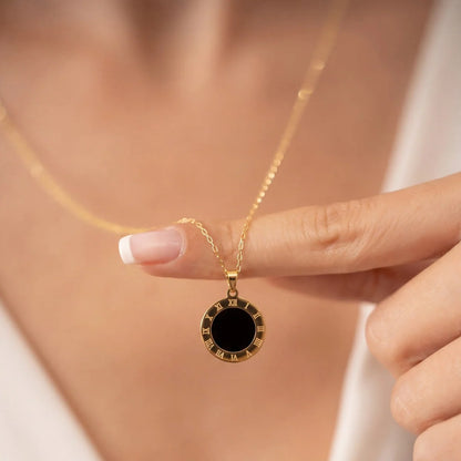 Roman Necklace & Earrings Set - [Set of 2]