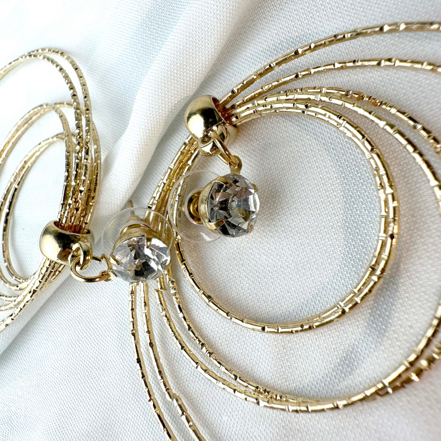 Multi-layered Hoop Earrings – Gold